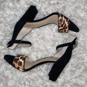 Vince Camuto Leopard Corlina Heel Size 9